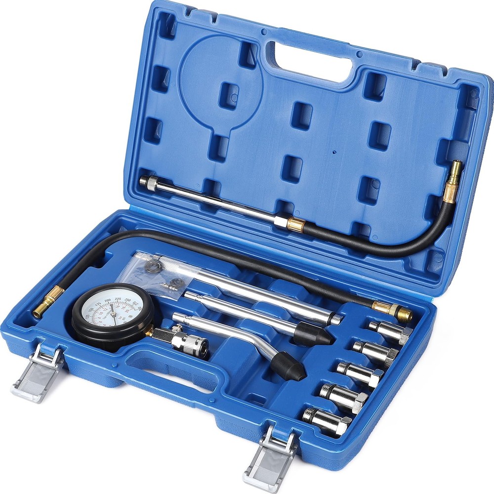 11 Pack Compression Tester Compression Tester for Gasoline Engine 0300 PSI / 02...