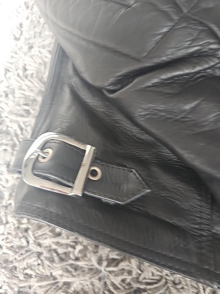 Leather bikers jacket, ladies size 10 Vintage