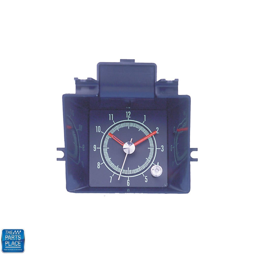1969 Chevrolet Camaro Clock In Dash Clock Assembly with Quartz Movement