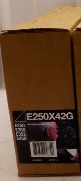New Genuine Lexmark E250 E350 E352 E450 Photoconductor Unit E250X42G