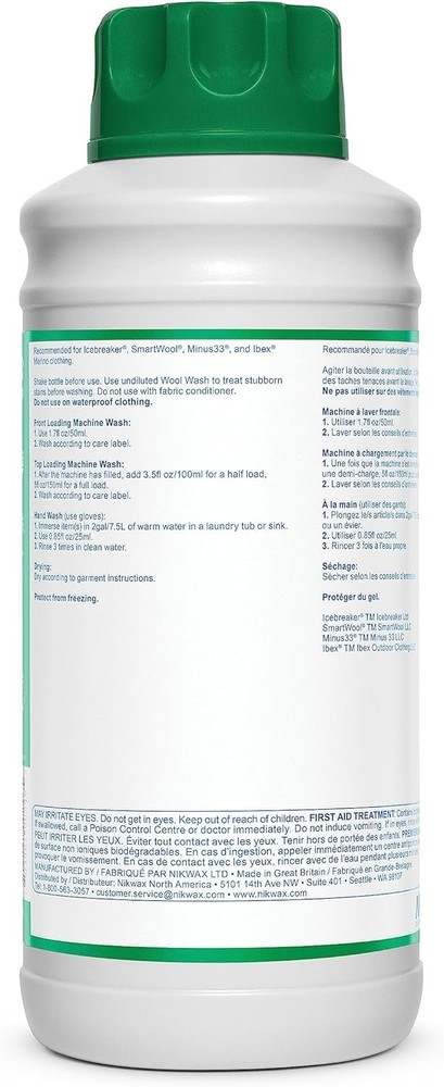 Nikwax Wool Wash, 1000ml