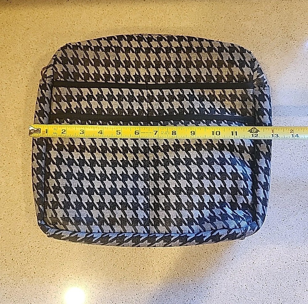Nova Mobility Bag Houndstooth Pattern Attaches To Walker Wheelchair NWOT