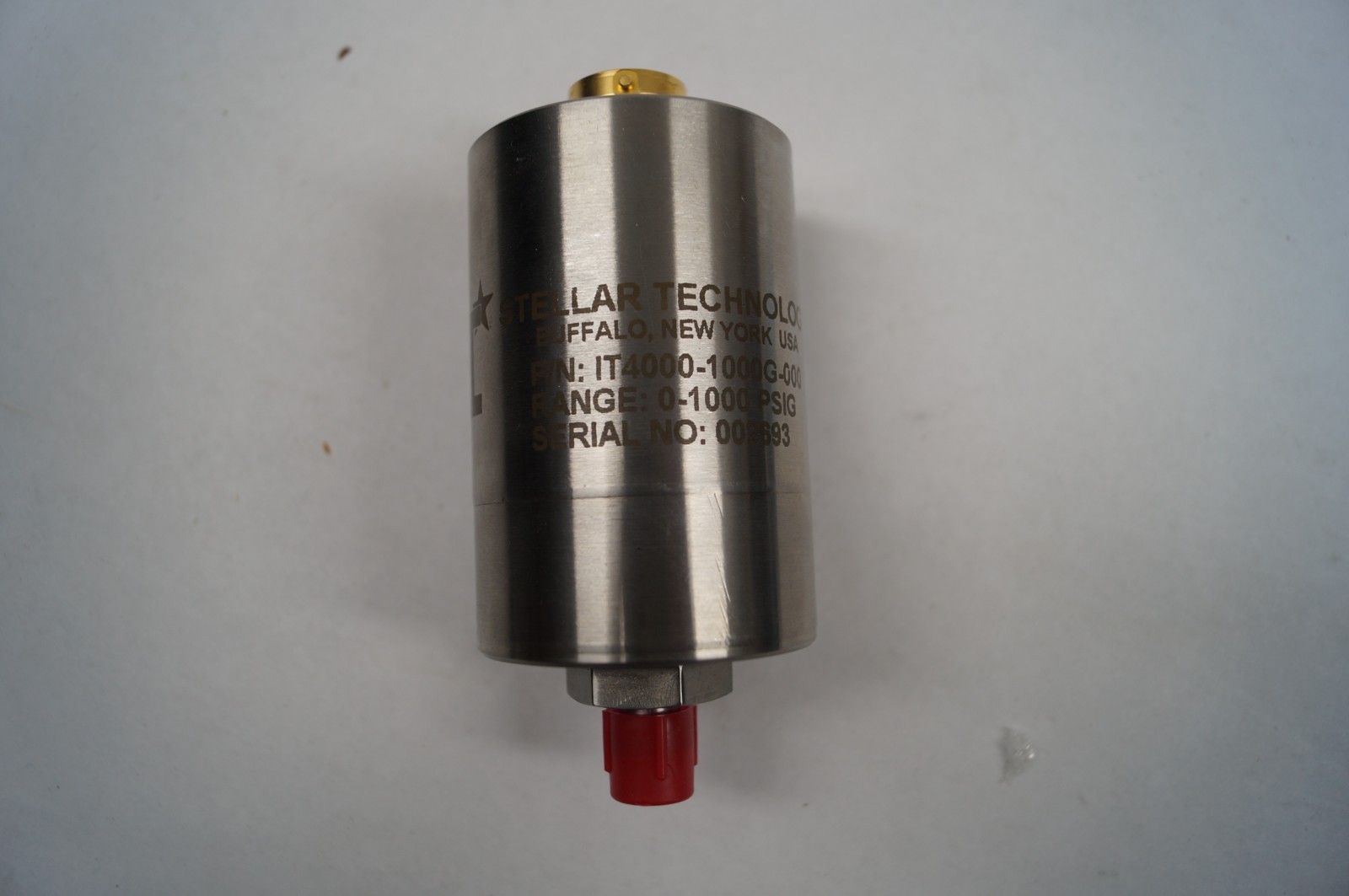 STI IT4000-1000G-000 Stellar Technology Pressure Transducer WORKING B321