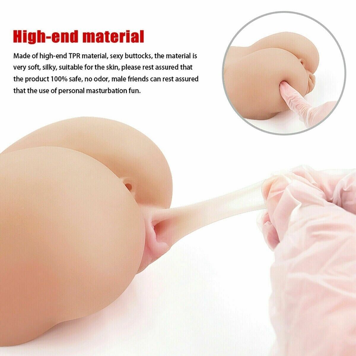 Adult Love Doll Realistic Ass Sex Toy for Men Male Masturbator Pussy Vagina Anal