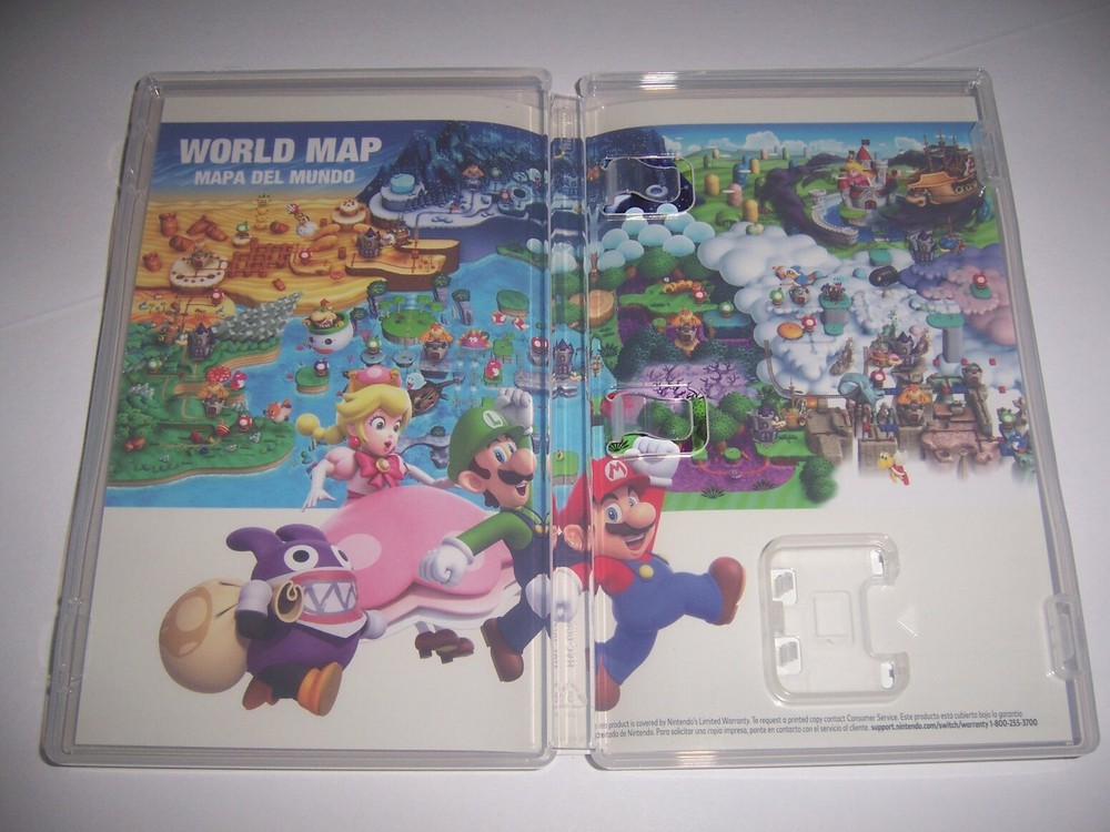 Original Box Case Replacement Nintendo Switch New Super Mario Bros. U Deluxe