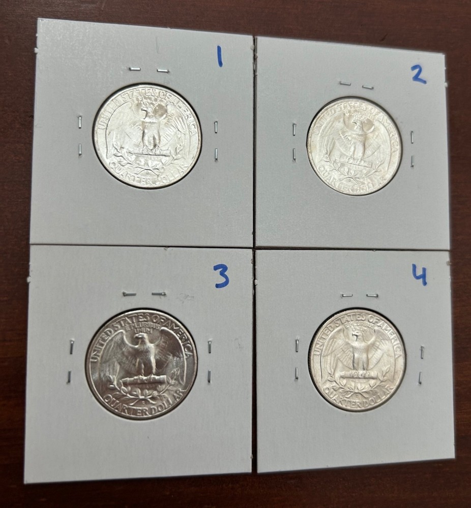 Washington Quarter - 90% SILVER - 1946D - Uncirculated - Ungraded