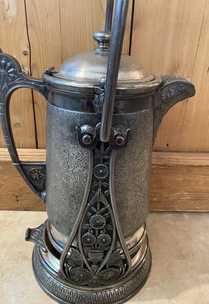 1868-1879 REED & BARTON WATER PITCHER SILVER PLATE