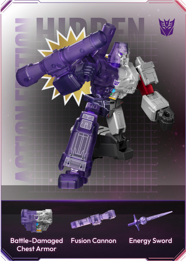 Blokees Transformers G1 Megatron Chase Special Edition Galaxy Version 09