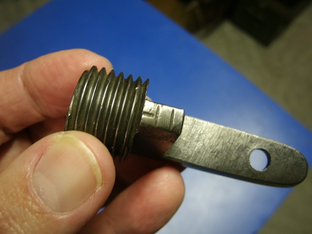 SPRINGFIELD MODEL 1816 BREECH PLUG DATED 1829 ORIGINAL