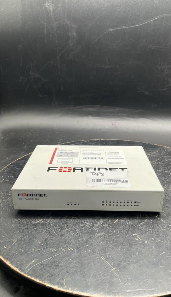 Fortinet FortiWiFi FWF-60E Firewall Wireless Security Appliance Unit