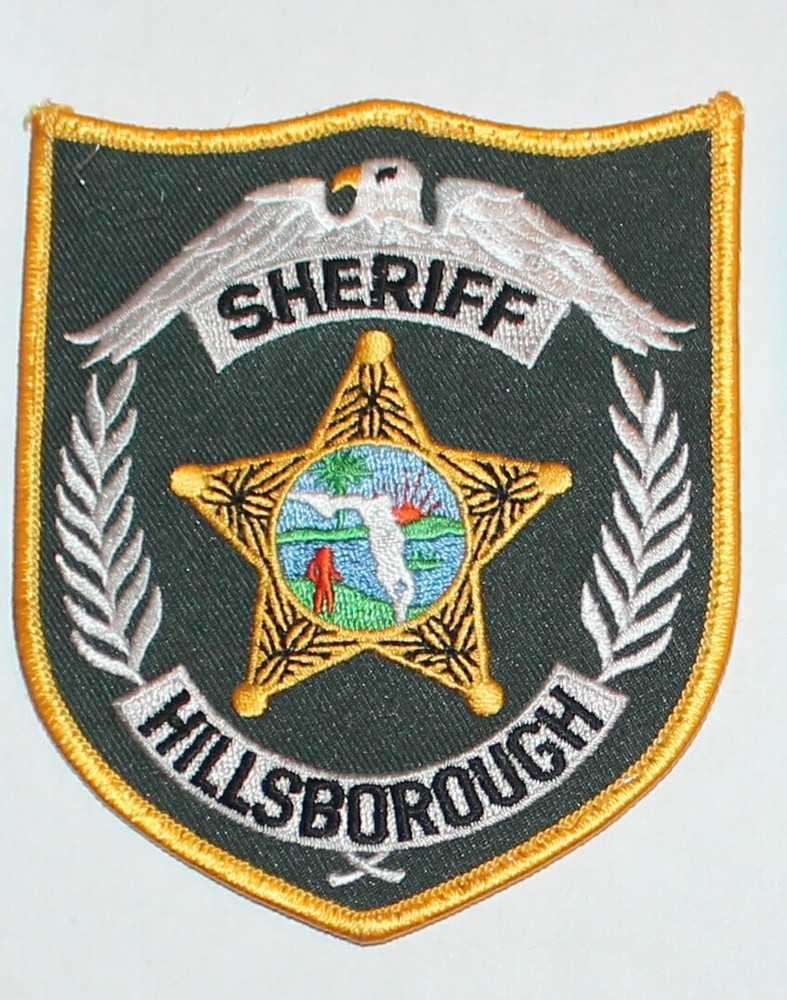 HILLSBOROUGH COUNTY SHERIFF Florida FL FLA Co SO SD Used Worn patch