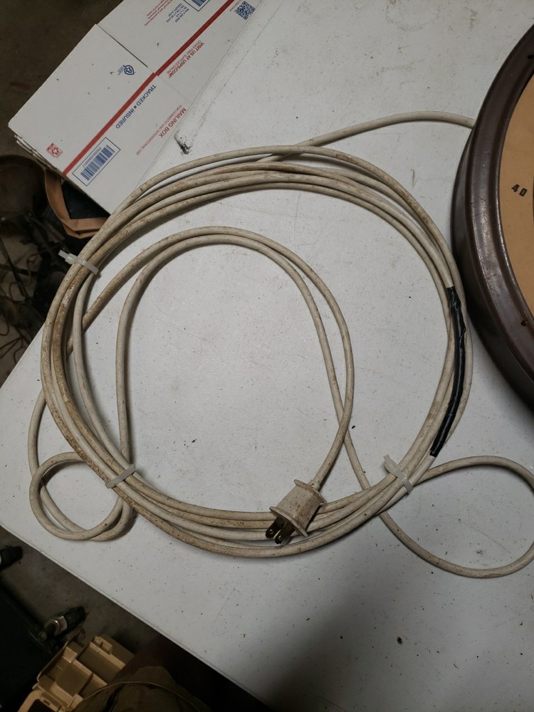 Vintage Elm Manufacturing Co Clock,