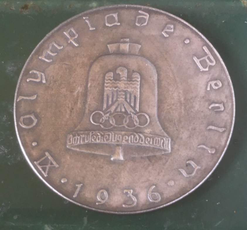 Berlin 1936 Olympiad coin token Olympic games