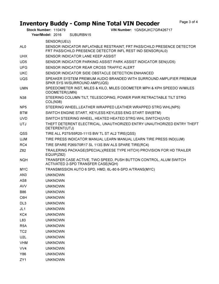 Camera/Projector Camera Front Interior Mirror Mounted Fits 16 ESCALADE 10316490