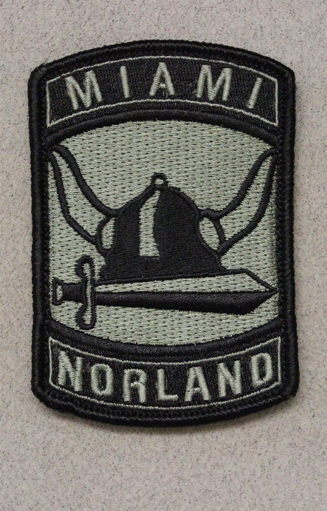 Norland High School, Army JROTC Patch (#2134) - w/hook & loop back