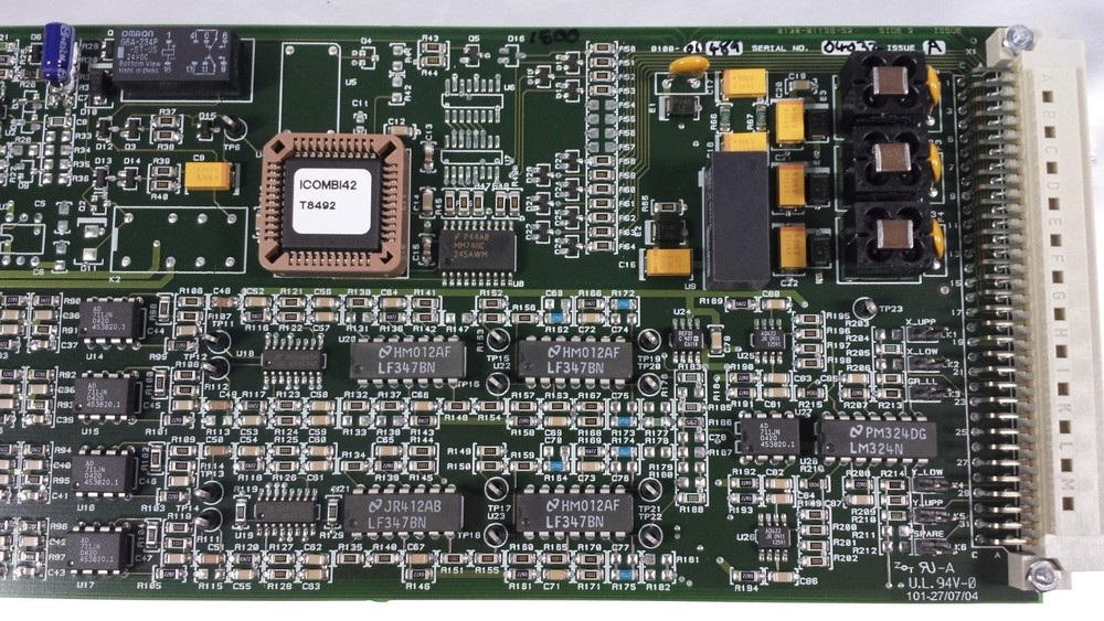 AMAT Applied Materials 0100-01489 E-Chuck PCB Card Quantum X Working Surplus
