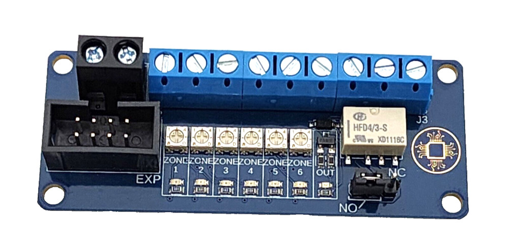 Konnected  6-Zone Interface Module Bridges Wired Smart Alarm Panel