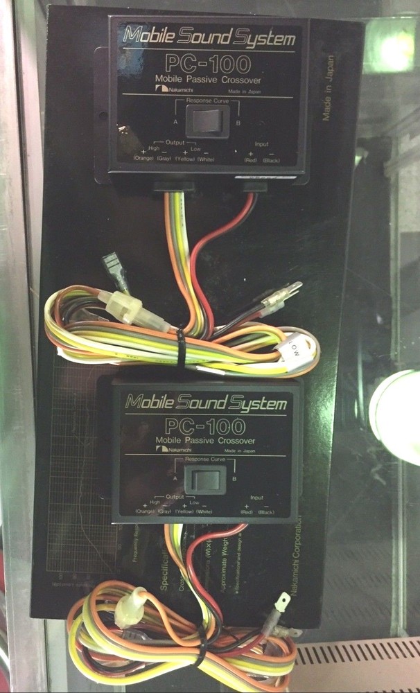 NEW NAKAMICHI PC-100 MOBILE 2 WAY PASSIVE CROSSOVER