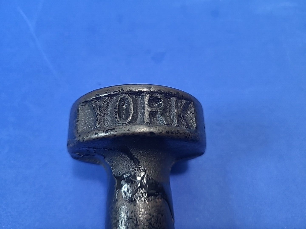 York Barbell 2 Pound Round Head Dumbbell