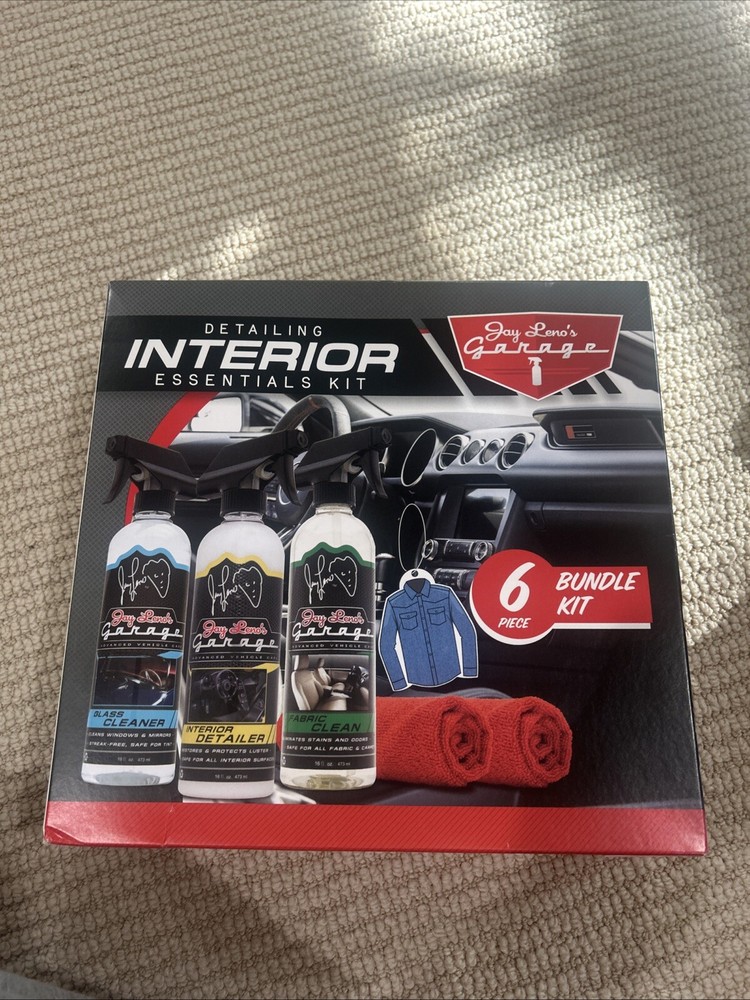 Jay Leno's Garage Detailing Interior Essentials Kit