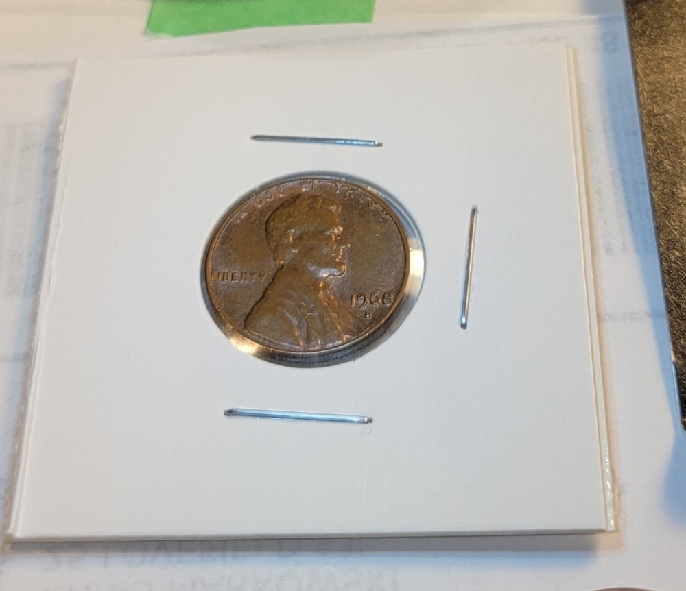 1968 D Doubling ERRORS DDO/R Lincoln cent