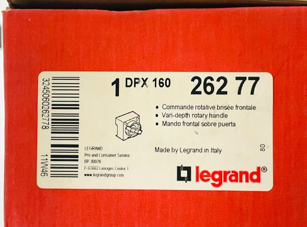 LEGRAND DPX160 Rotary Handle 26277