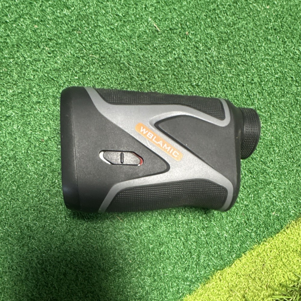 WBLAMIC Golf Rangefinder Black Gray Plastic Laser Distance Measurement Golf