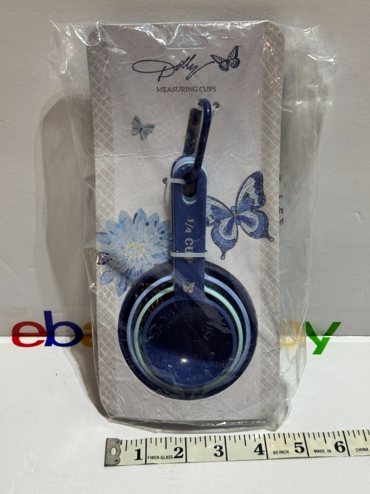 Dolly Parton Blue Nesting Measuring Cups