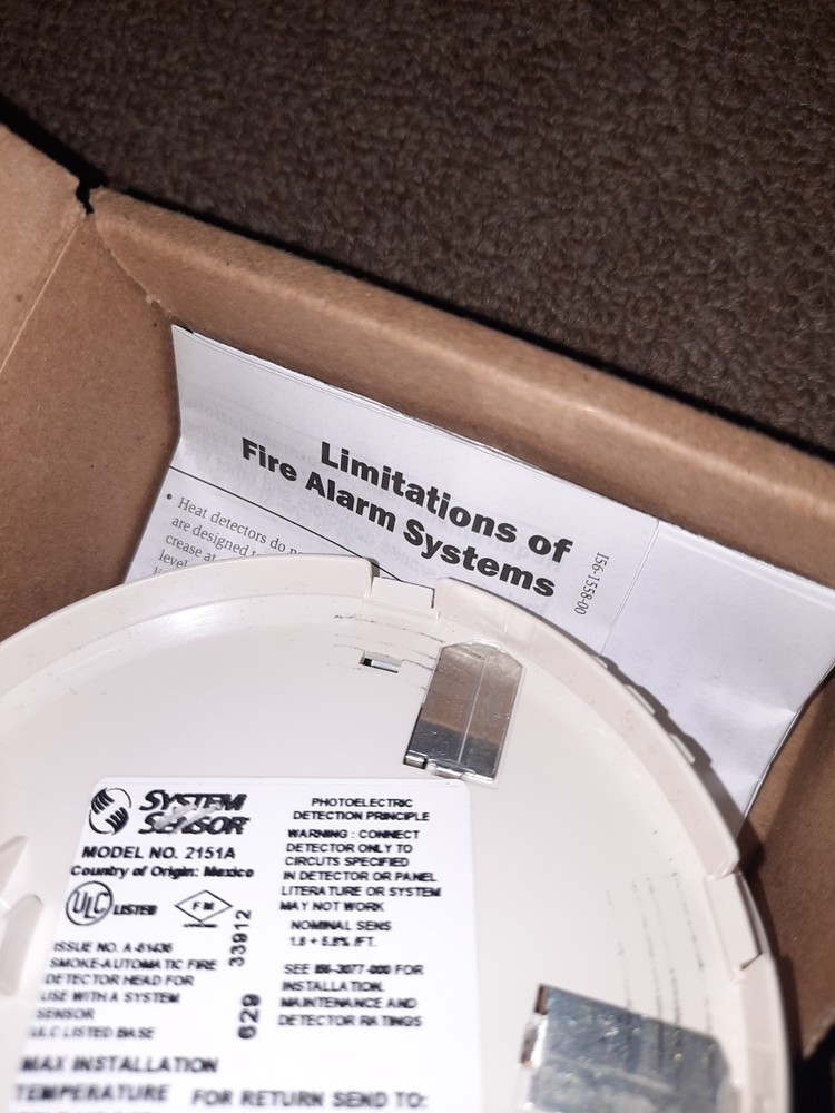 System Sensor 2151A (READ)