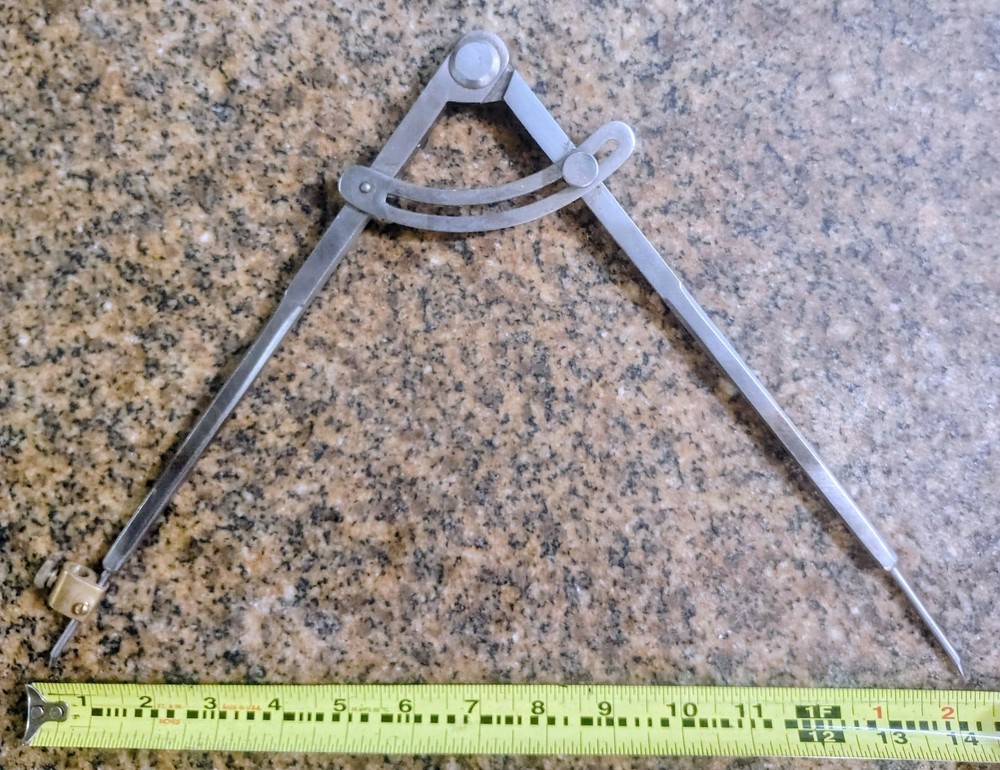 🗽 VINTAGE 12" FINE POINT DIVIDER