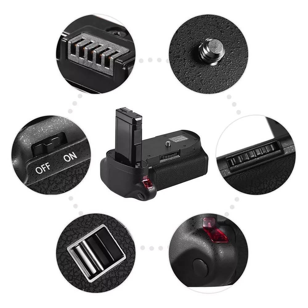MB-D5100 Vertical Battery Grip Holder for Nikon D5100 D5200 Camera Replacement
