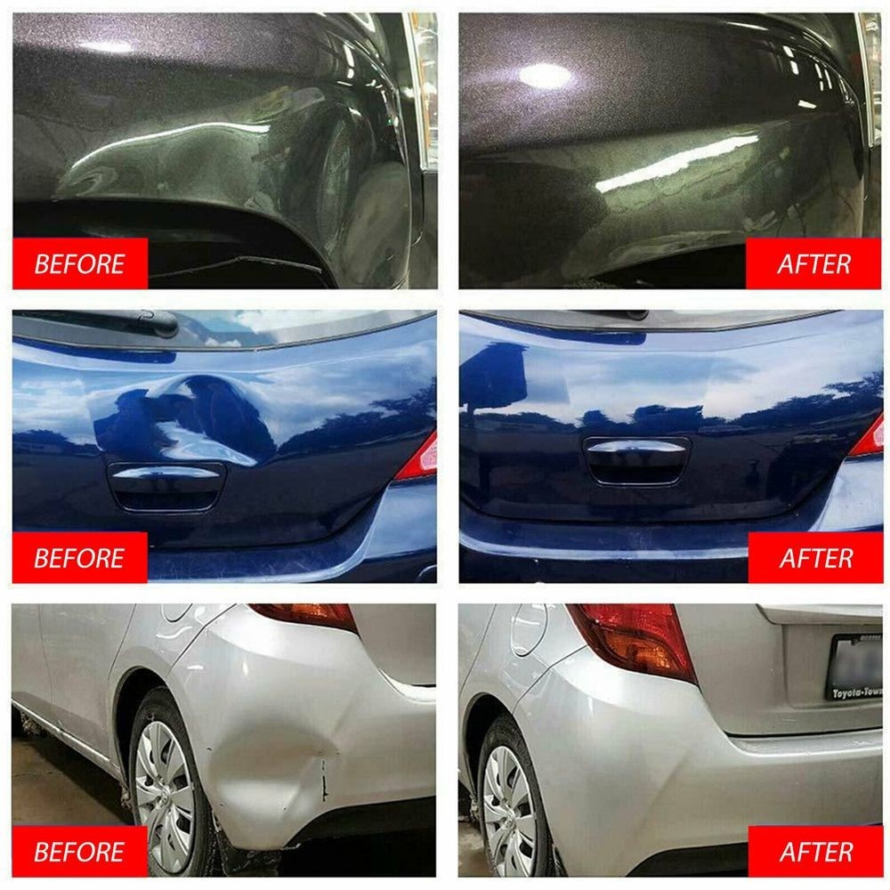 Auto Body Repair Tool Kit Dent Puller Double Pole Bridge Dent Puller Hail Damage