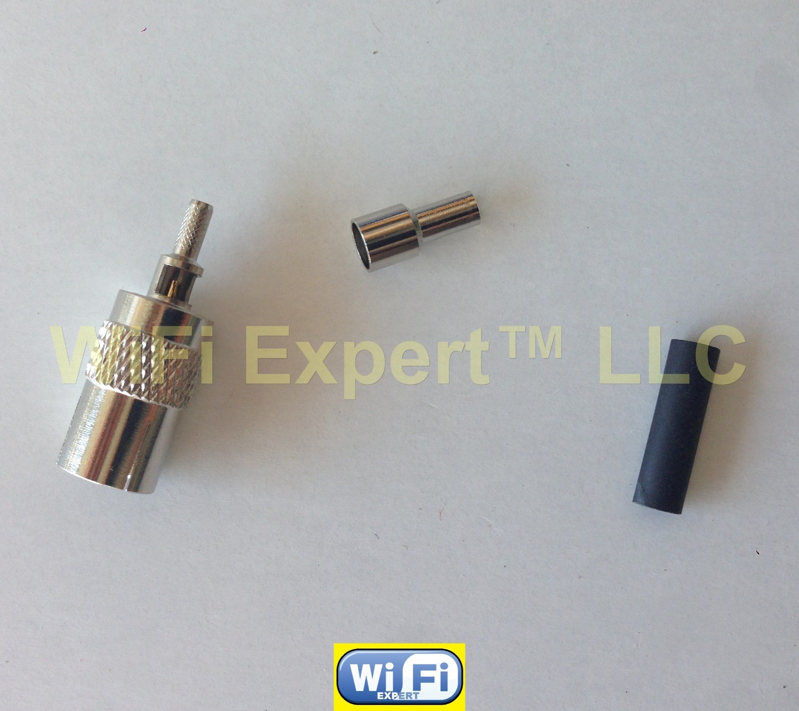 IEC DVB-T TV PAL Female Crimp for RG174 RG179 RG316 RG188 Coax Cable Connector