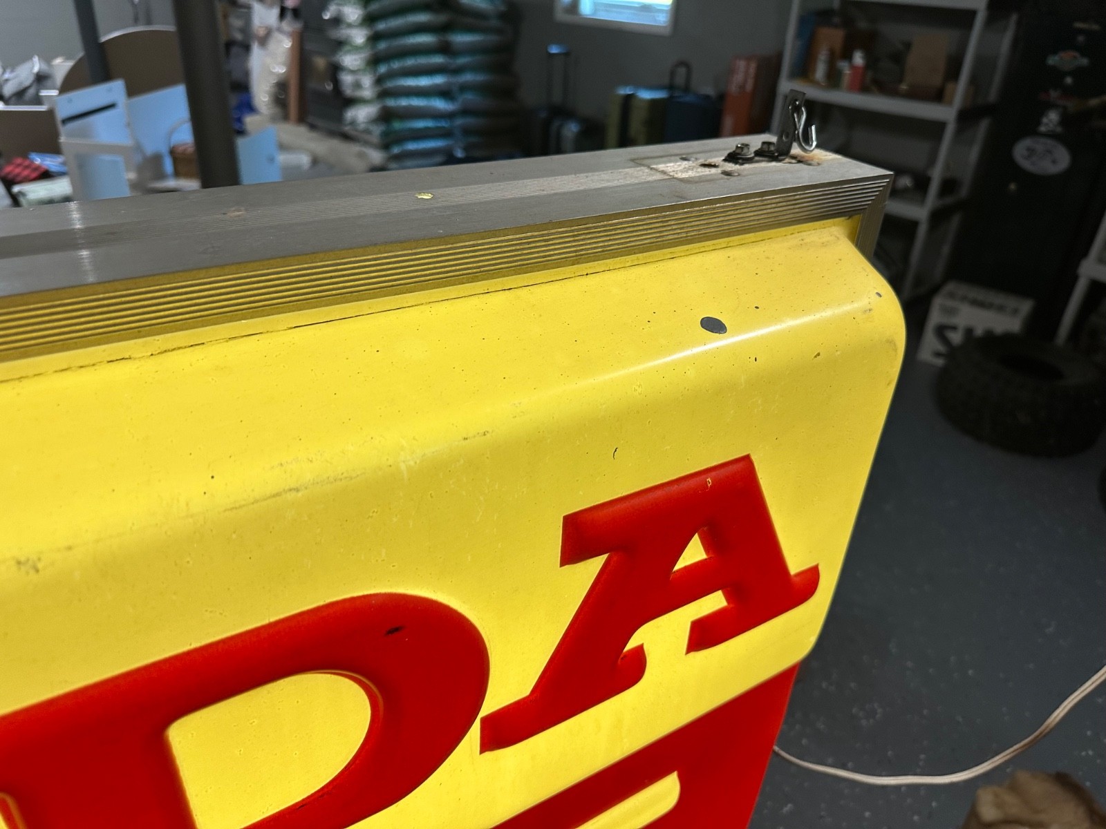 ORIGINAL DEALER HONDA SERVICE SIGN