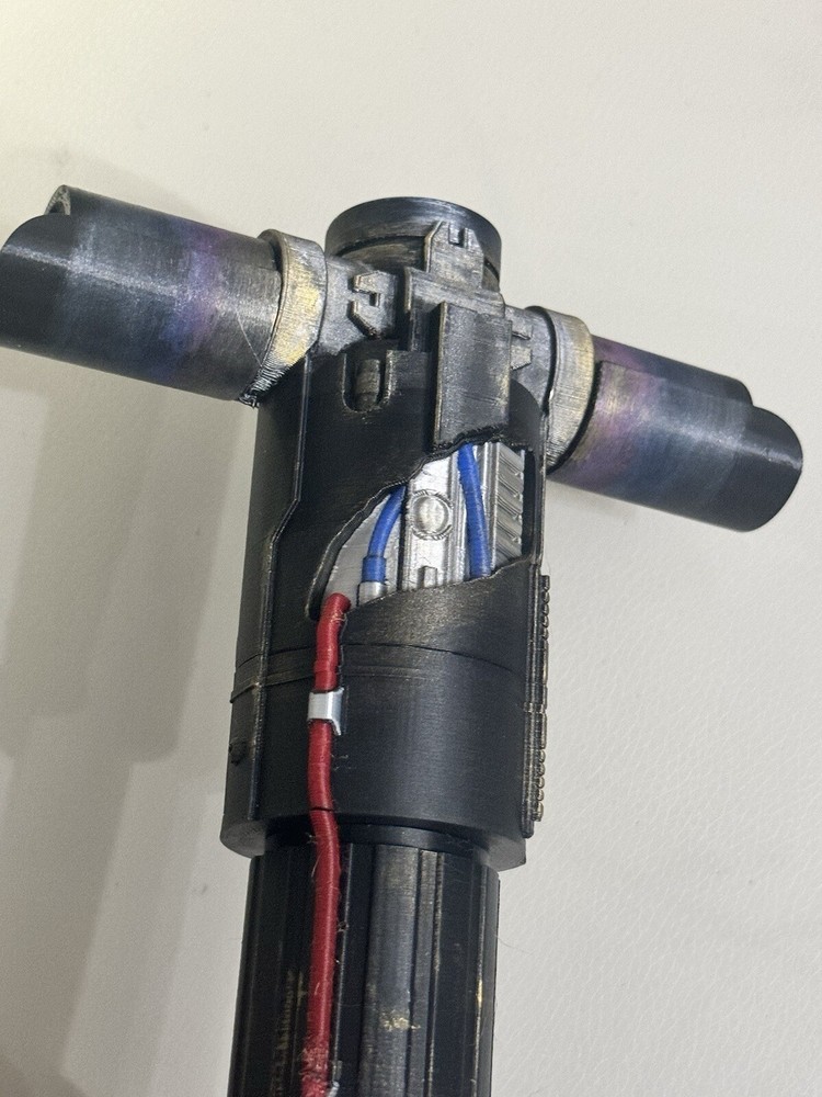 Kylo Ren Lightsaber Hilt 3d Printed Display