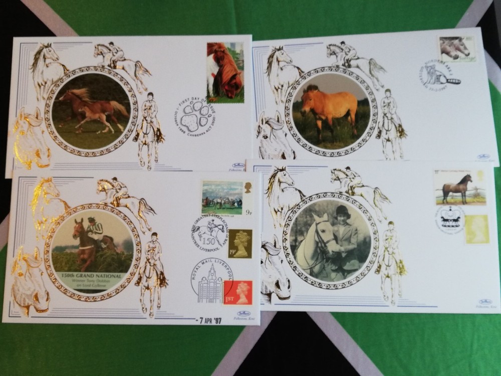 FDC & commemorative covers - HORSES