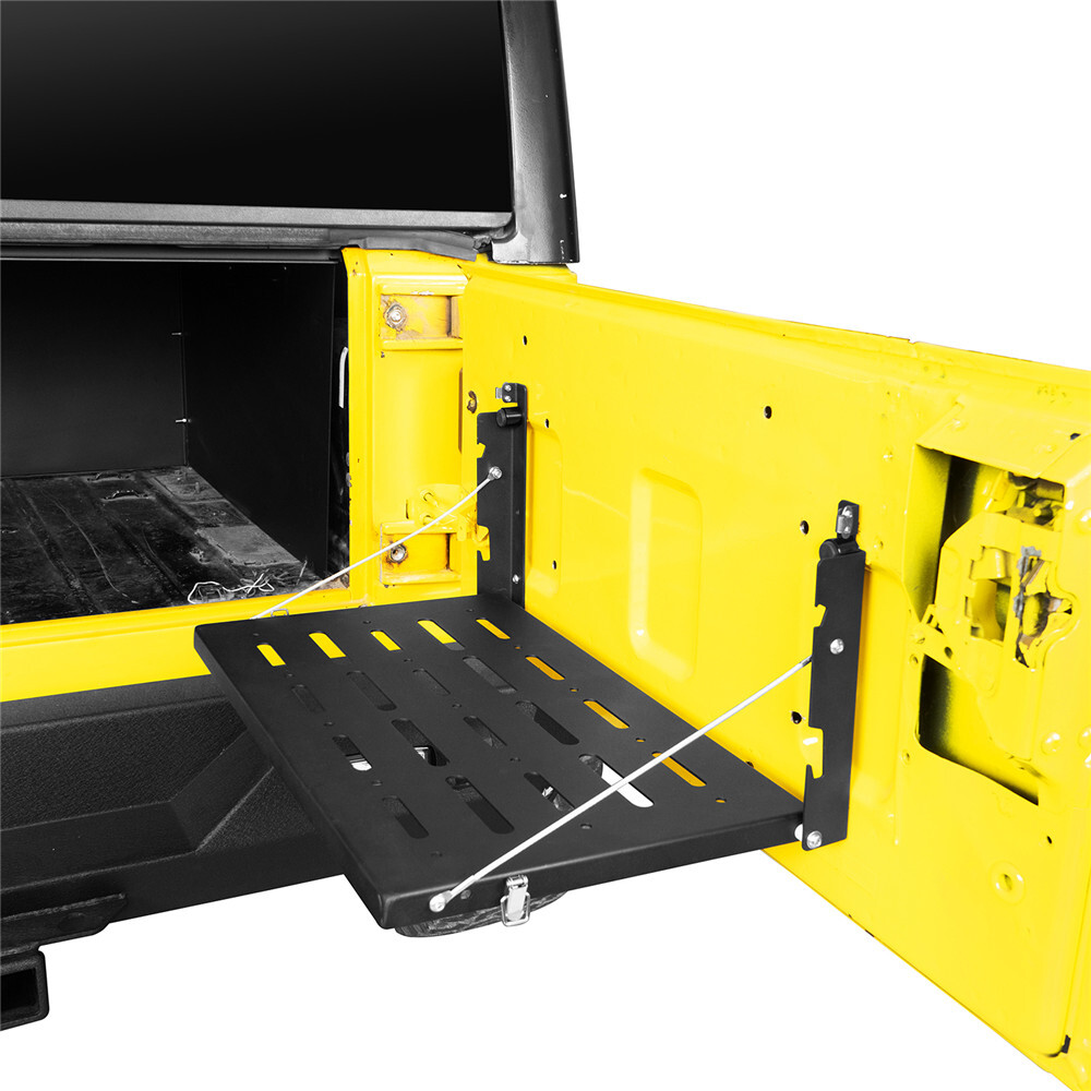 Tailgate Table Foldable Cargo Shelf Bracket Storage for 97-06 Jeep Wrangler TJ