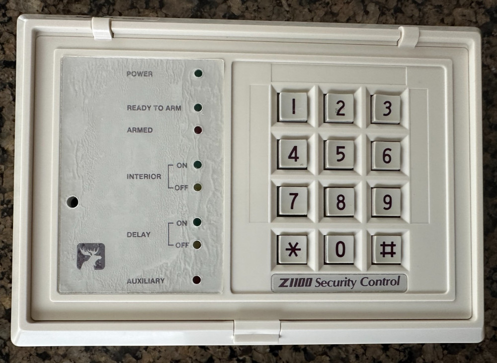 Moose Z1100R Security Control LED Keypad
