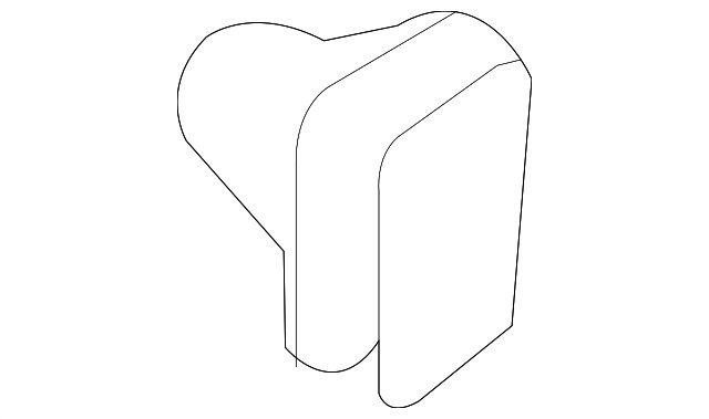 Genuine GM Lower Molding Retainer 42829614