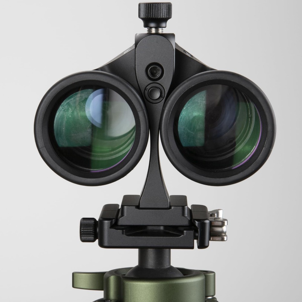 Binocular Tripod Adapter | Quick Release, 1/4"-20 Thread & Compact, Black