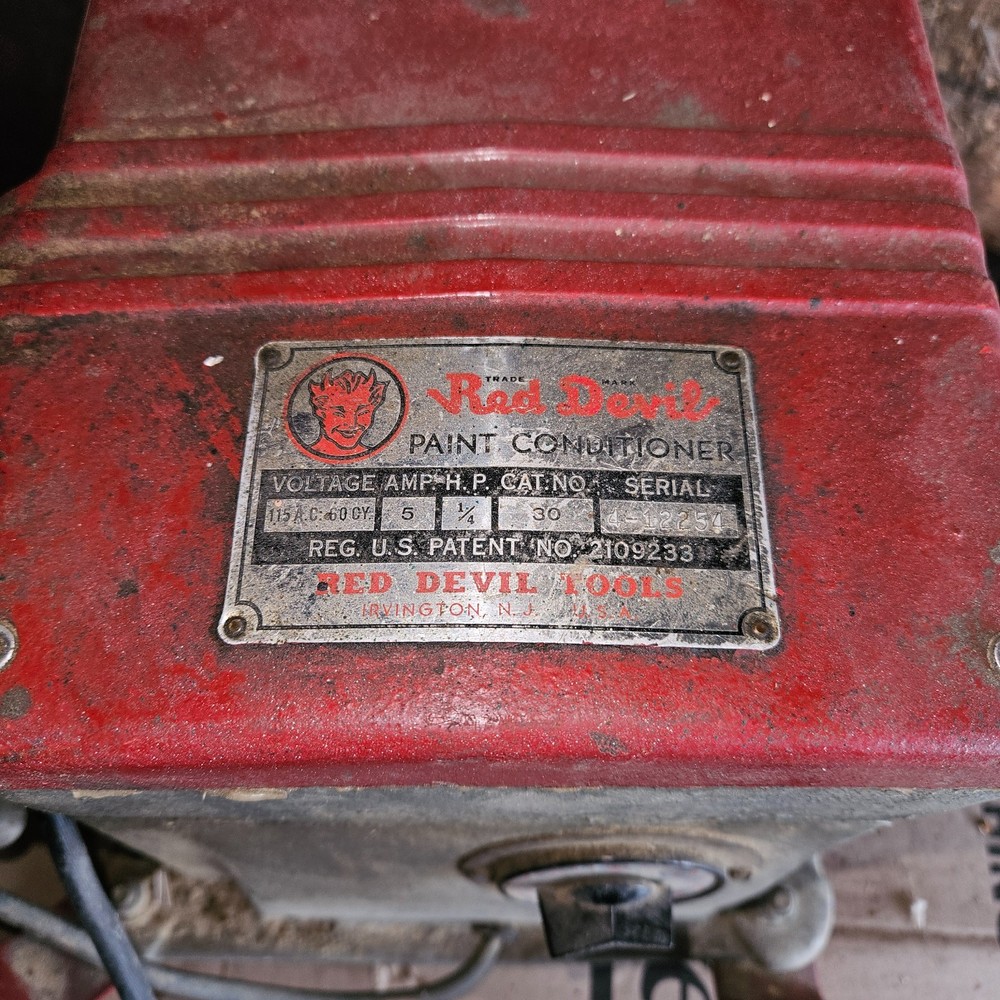 Red Devil Model 30 Paint Shaker Conditioner 115V mixer