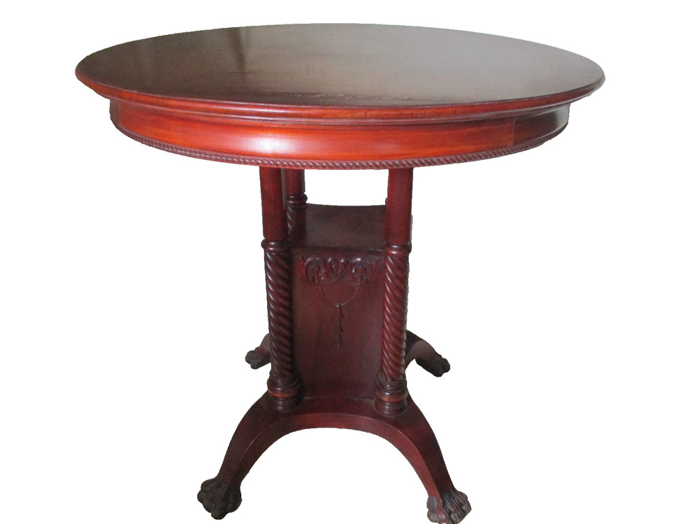 antique walnut accent table end table victorian side table center  ship $75.00