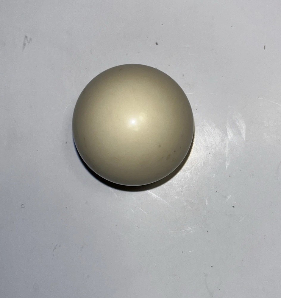 Replacement Mini Billiard Pool Ball 1.5" Cue Ball Solid White Miniature