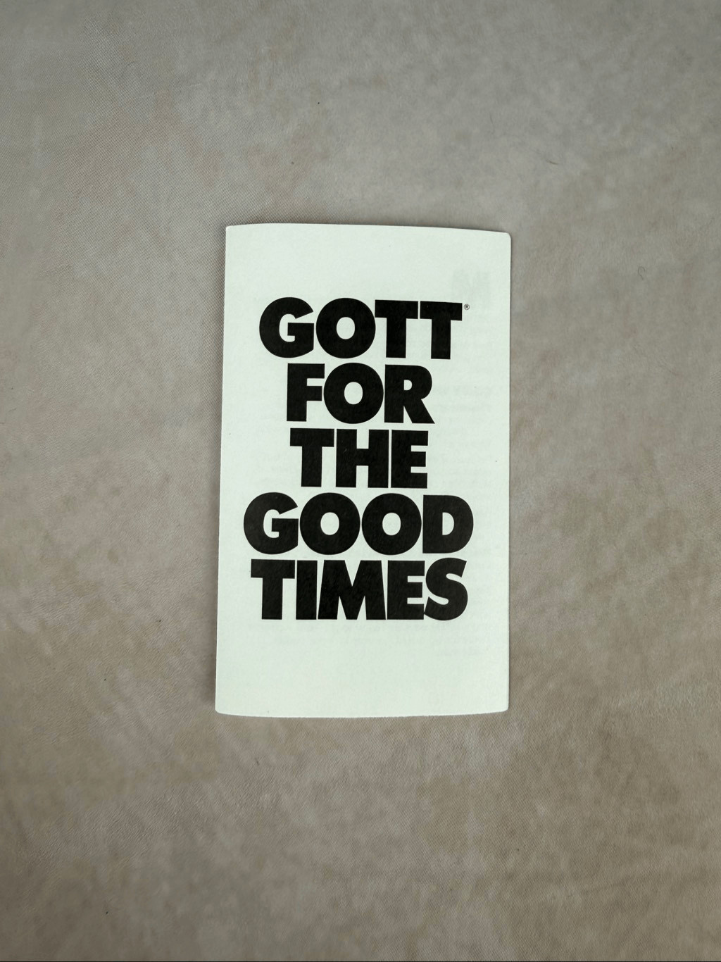 Vintage Gott Galvanized Metal 2 Gallon Water Jug Cooler Silver NOS