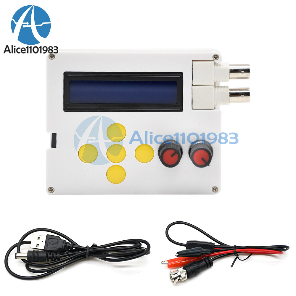 1602LCD DC4-10V DDS Function Signal Generator Square Wave Adjustable 1Hz-500K