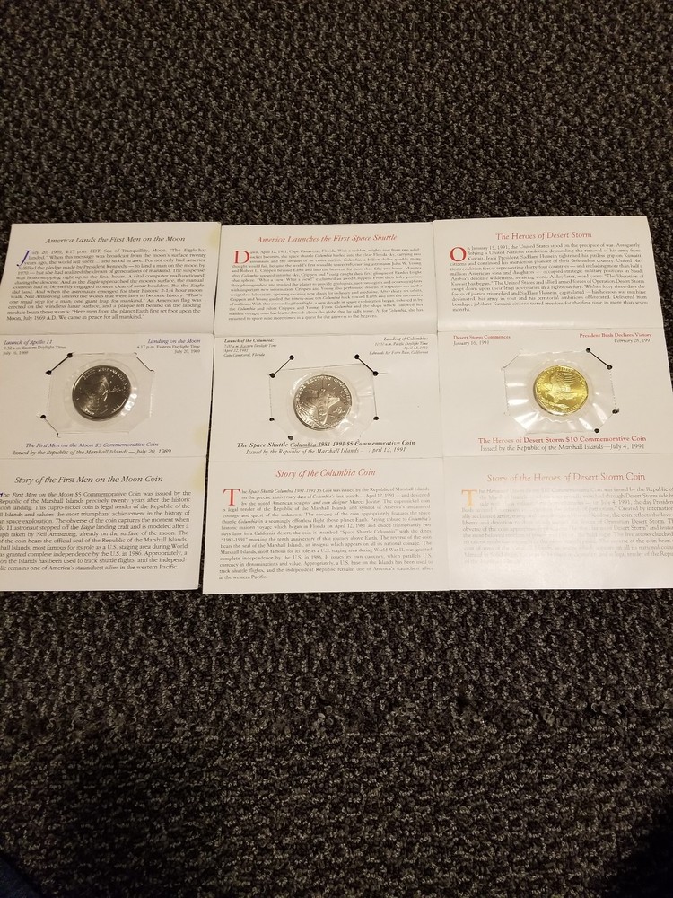 Space Shuttle Conmemorative Coin