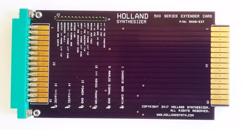 500 Series Module Universal Extender Card