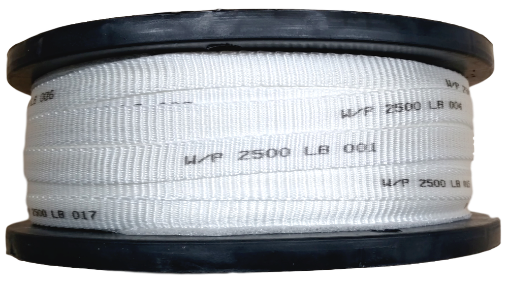 3/4" x 500' Electrical Pull Tape 2500 lb Tensile Strength | Flat Rope, Pull Line