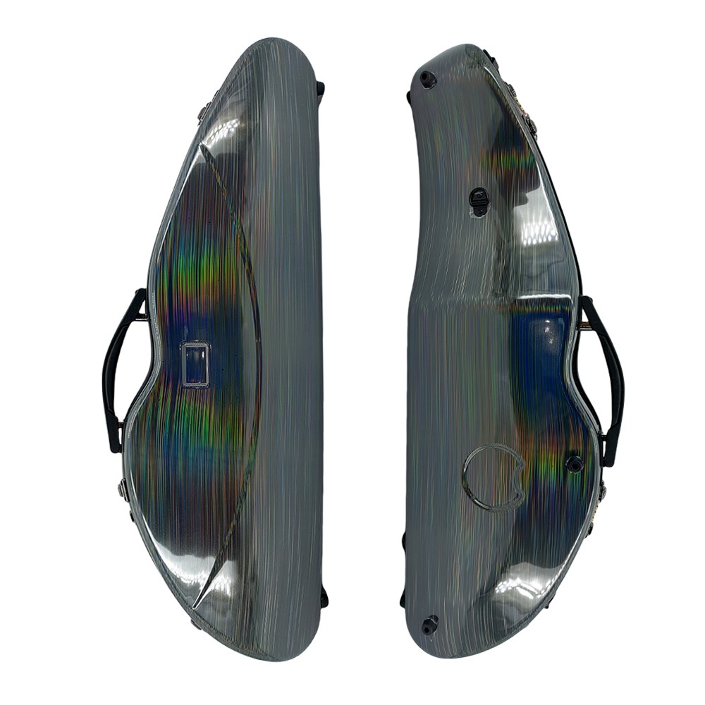 4/4 Full Size Violin Case Carbon Fiber Protect Violin Colorful shell Code lock