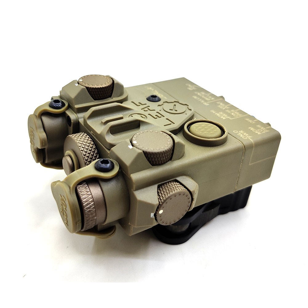 Tactical DBAL-A2 Red / Green Laser Dot Sight + LED White Flashlight with Strobe